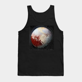 Pluto is my Planet: an Astronomical Faux Painting Tank Top